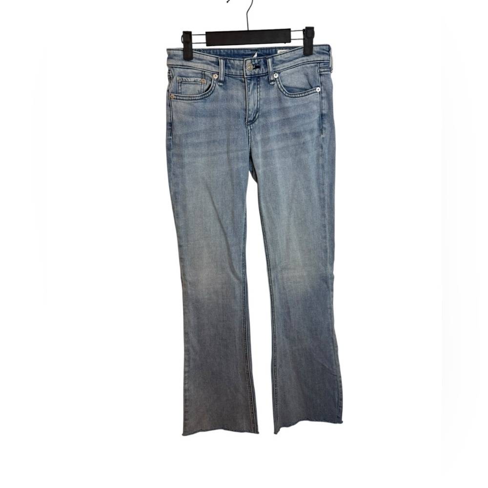 Rag & Bone Kinsley Low Rise Flare Rallay Wash Jeans